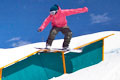 Heavy Metal Rail Jam at The Lake Louise Ski Area