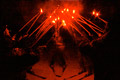 Christmas Eve Torchlight Parade at Sunshine Village